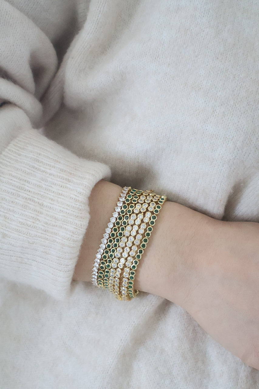 Emerald Classic Tennis Bracelet