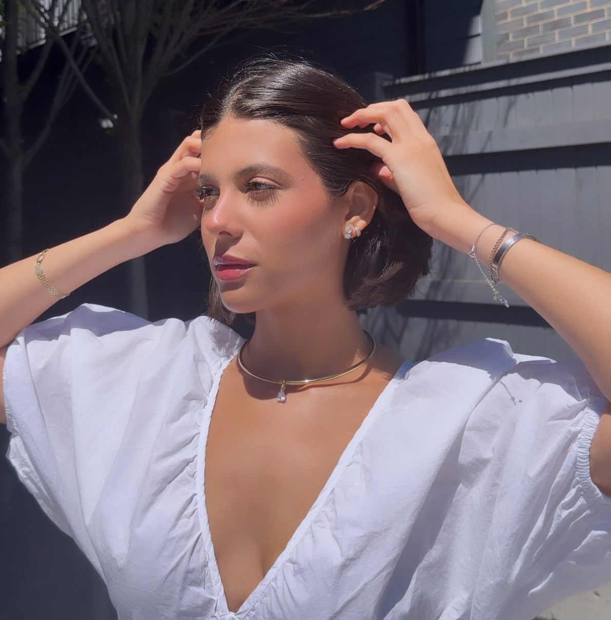 Lumière Drop Choker