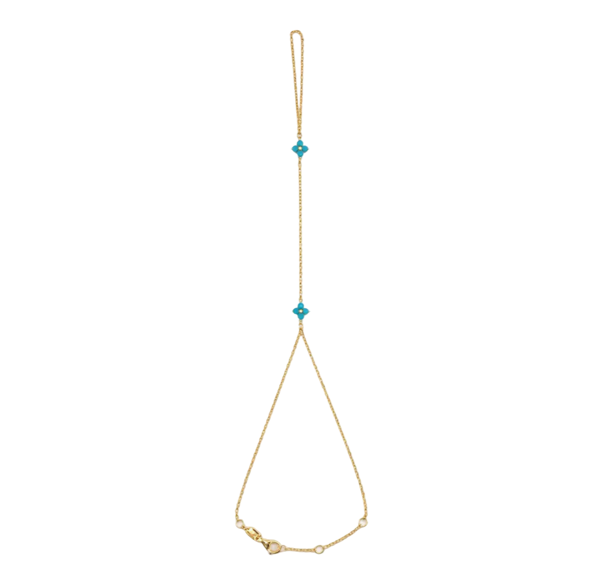 Turquoise Hand Chain