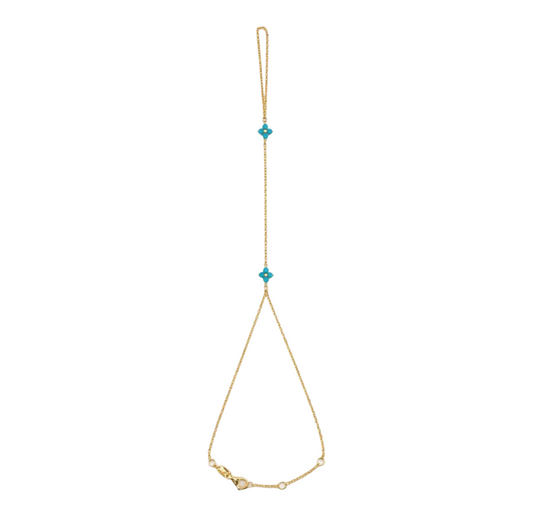 Turquoise Hand Chain