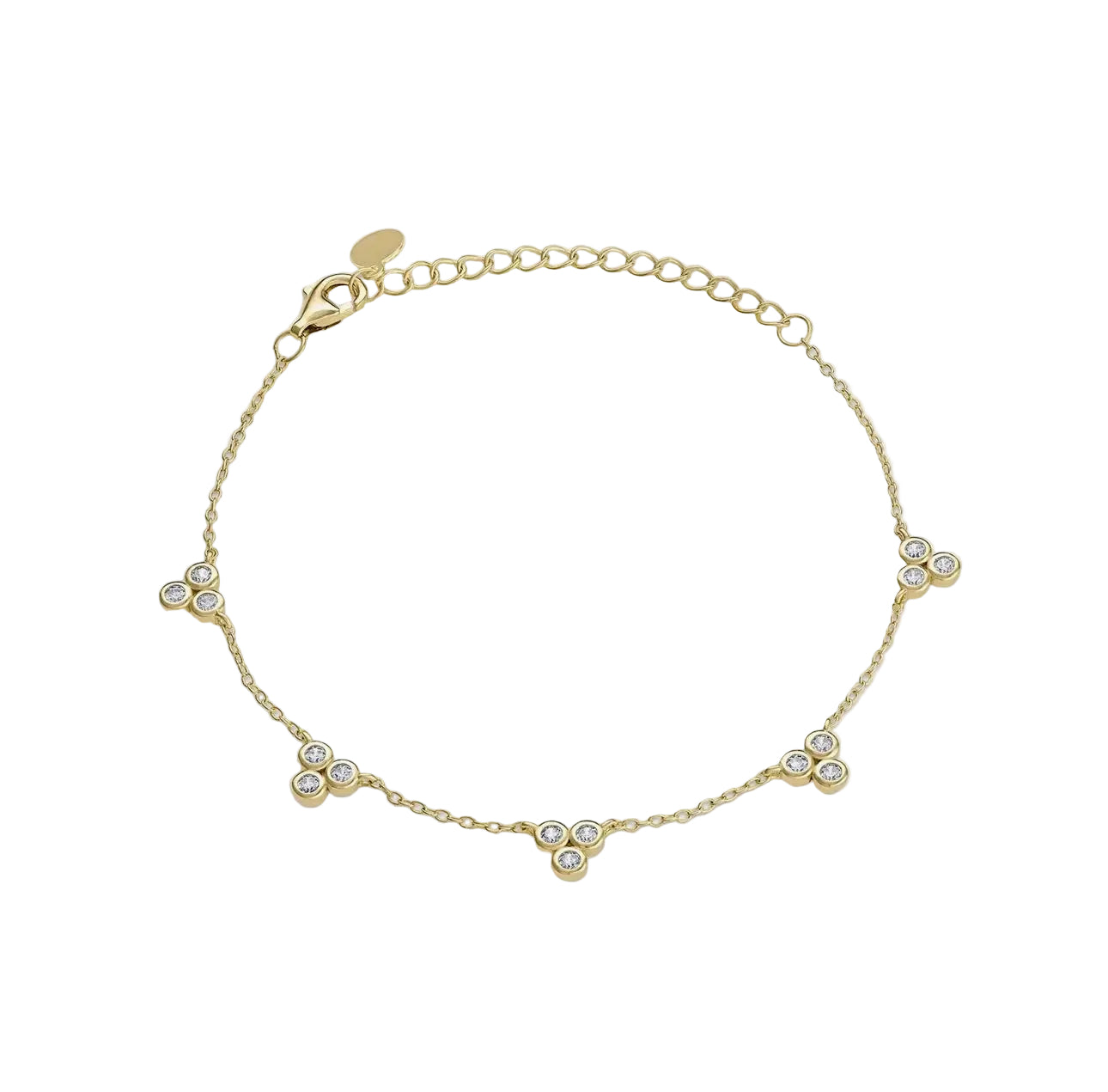 Triple Cluster Station Bracelet
