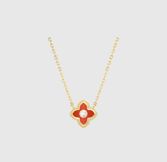 Red Clover Necklace