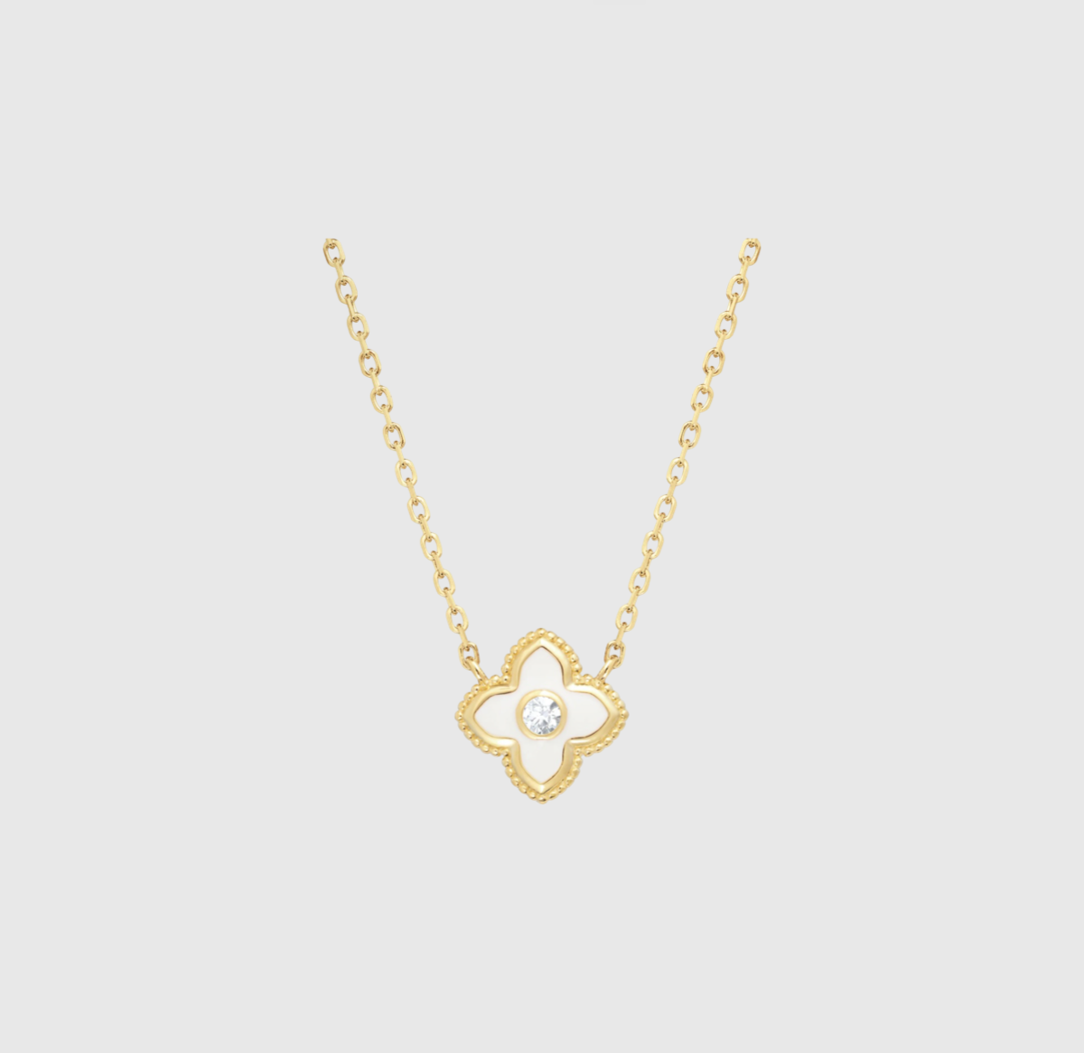 Luna Clover Necklace