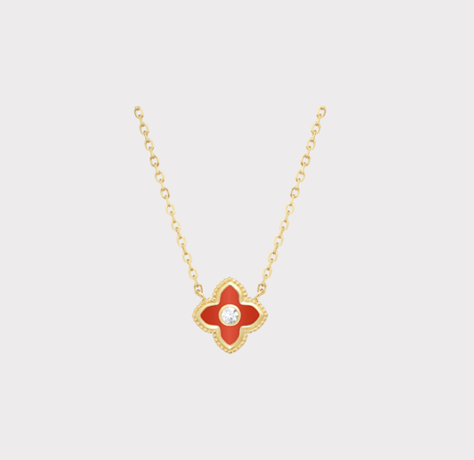 Red Clover Necklace