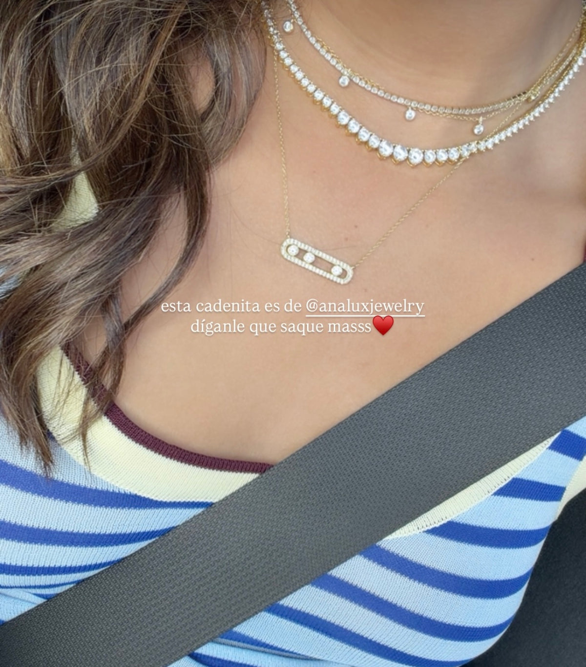 Daisy Necklace Ana Lux Jewelry