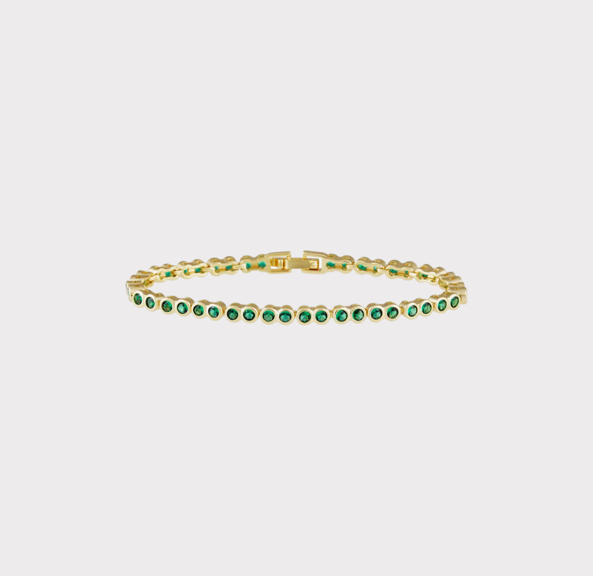 Emerald Classic Tennis Bracelet