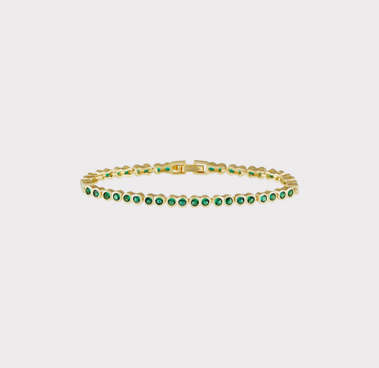 Emerald Classic Tennis Bracelet