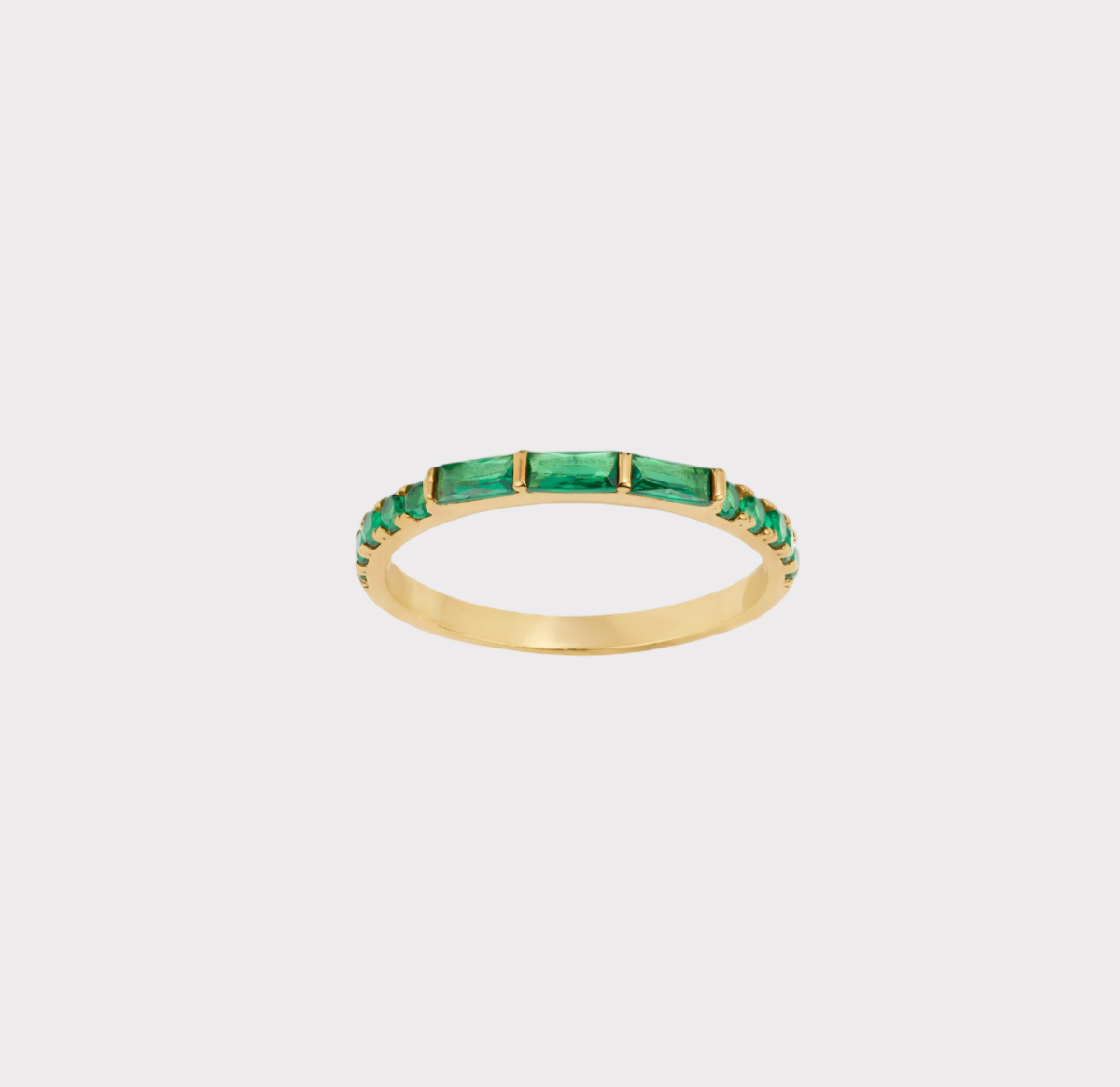 Emerald Eternity Ring