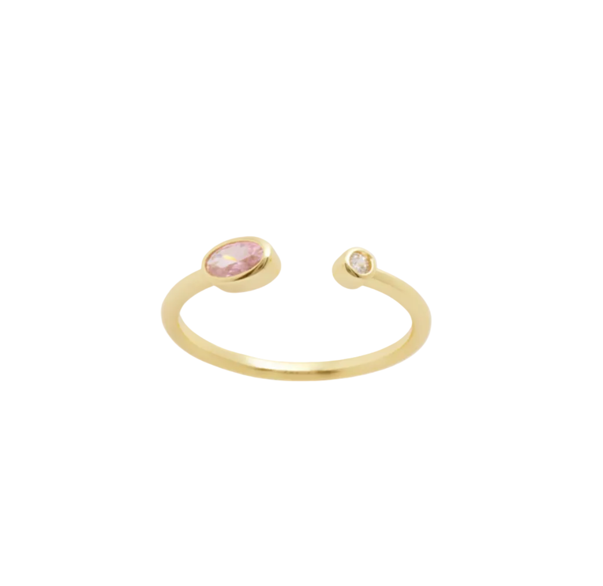 Blush Balance Open Ring