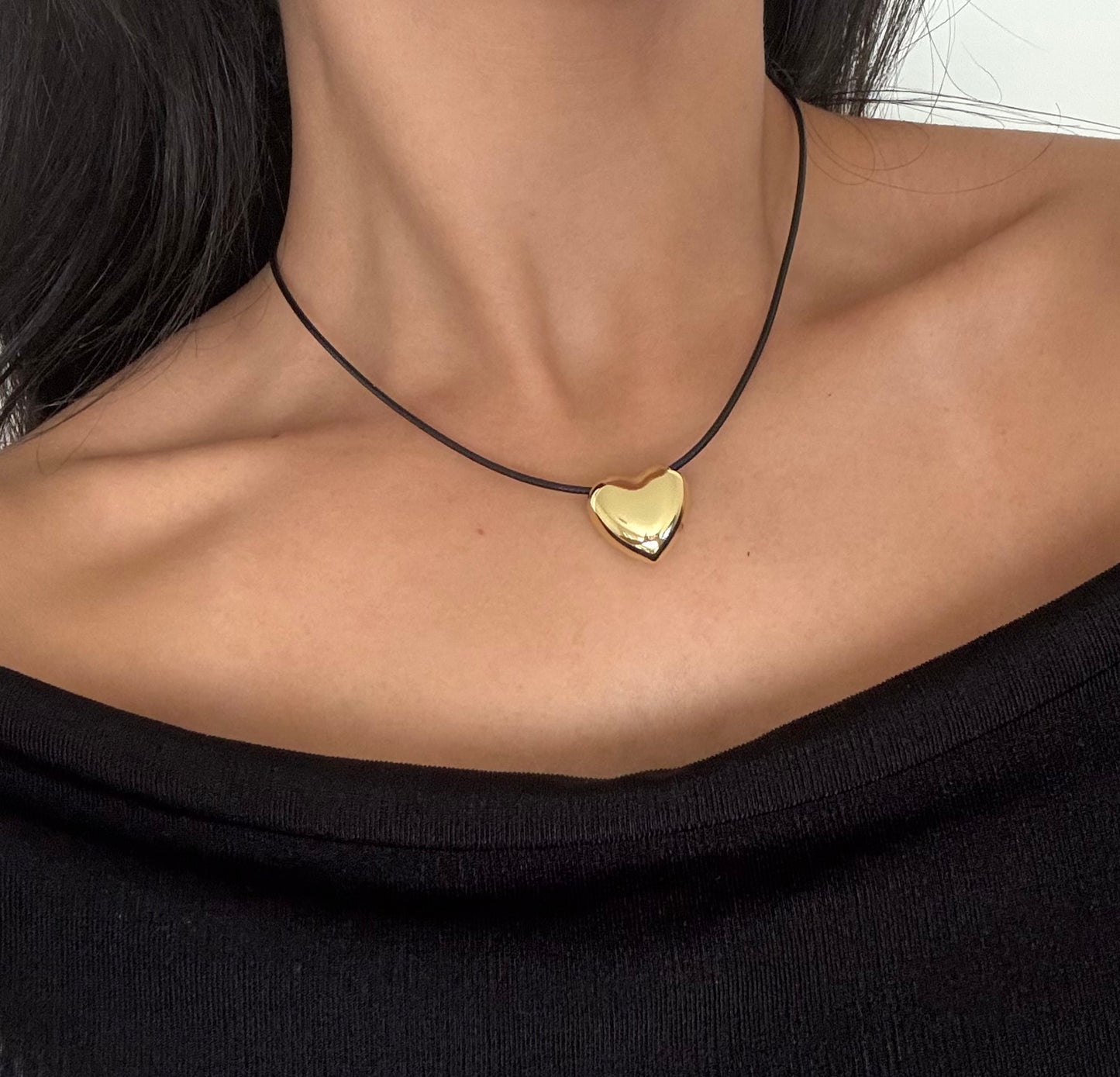 Corinne Heart Necklace