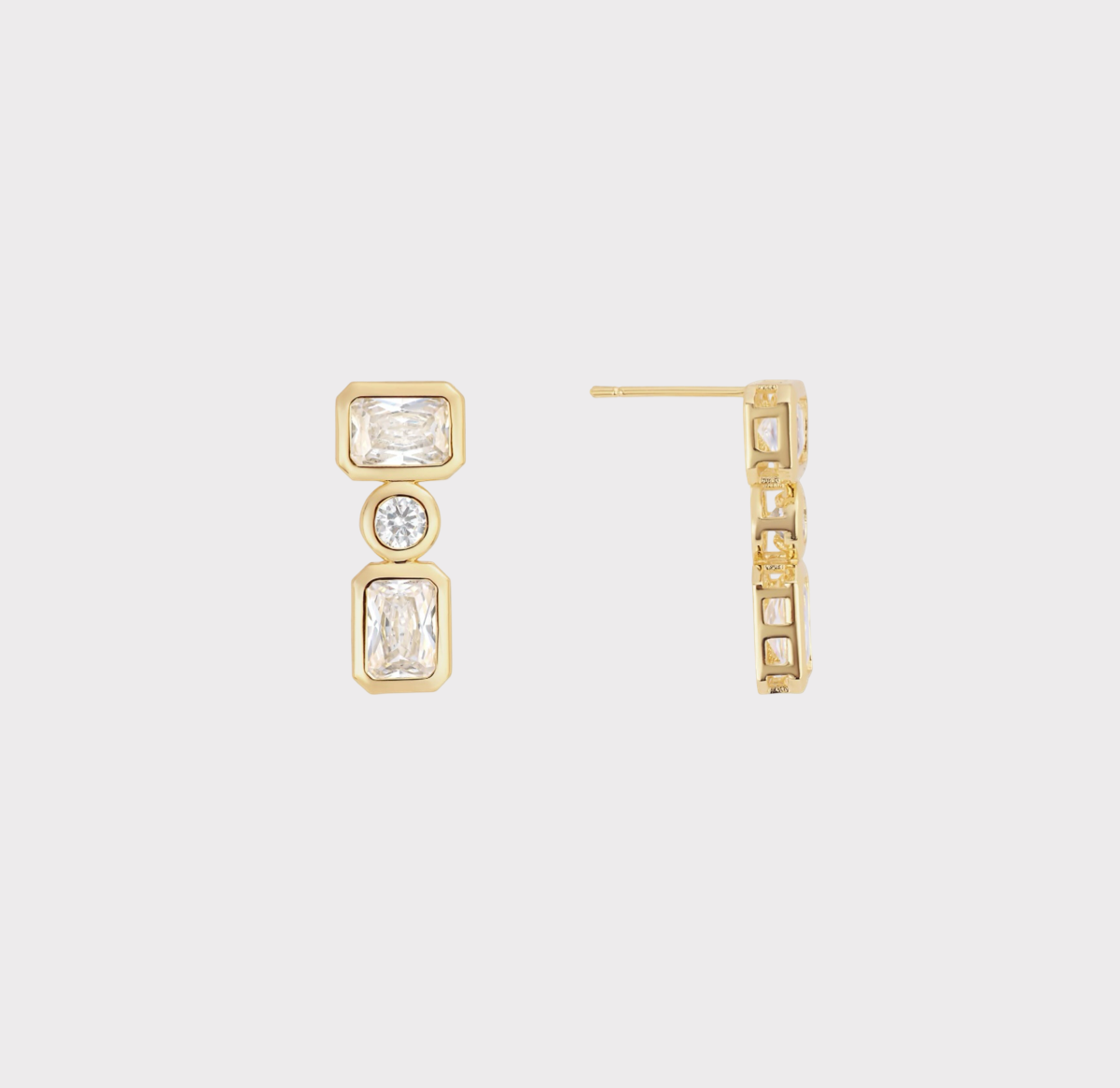 Camille Bezel Statement Studs