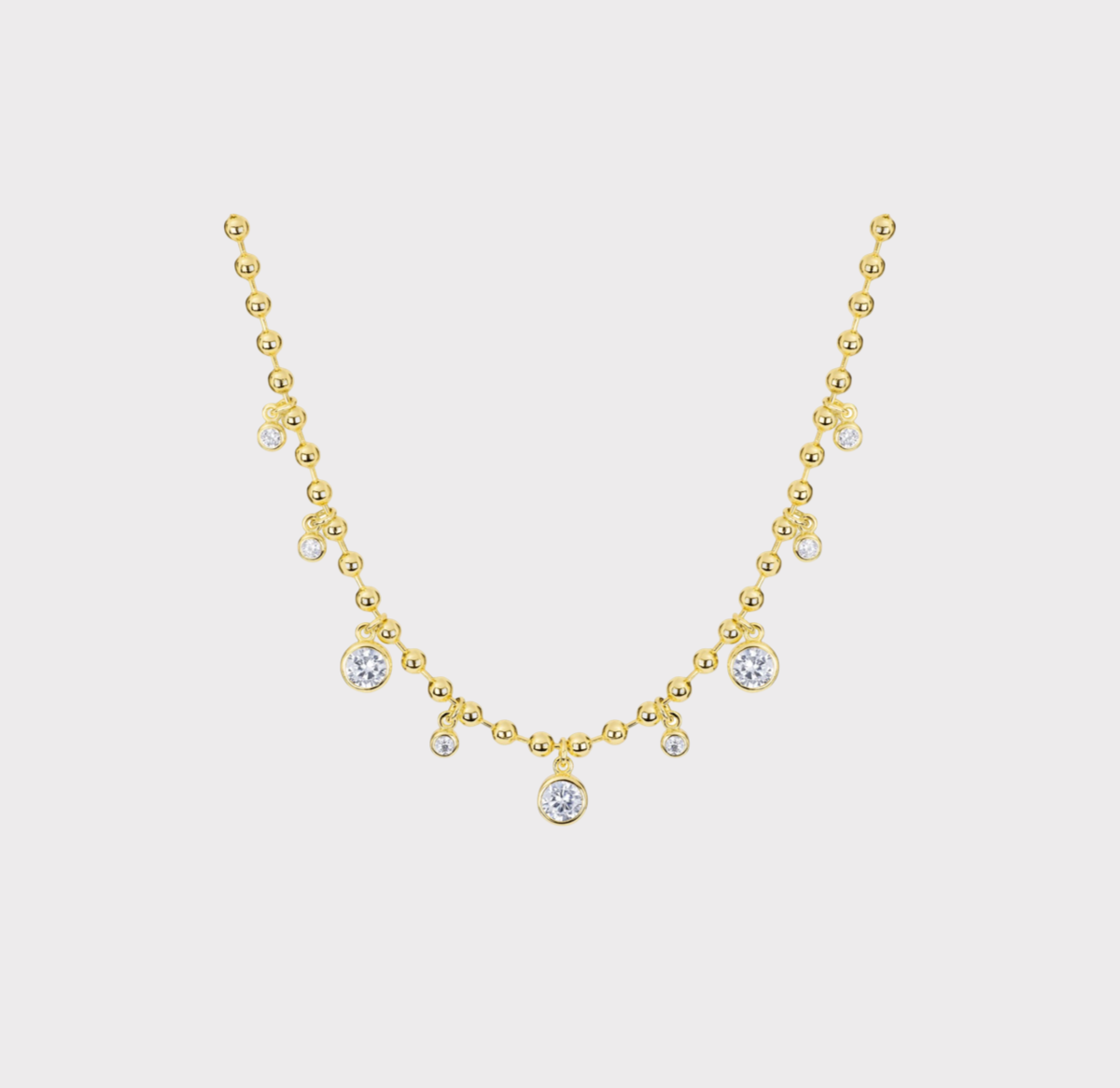 Elara Teardrop Pendant Necklace