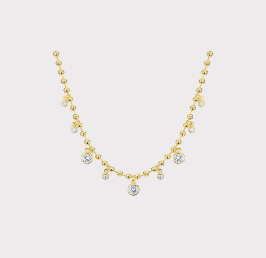 Elara Teardrop Pendant Necklace