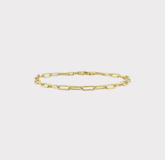 Paperclip Chain Bracelet